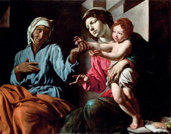St Anne with Mary and Jesus