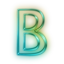 110677-glowing-green-neon-icon-alphanumeric-letter-bb