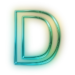 110681-glowing-green-neon-icon-alphanumeric-letter-dd