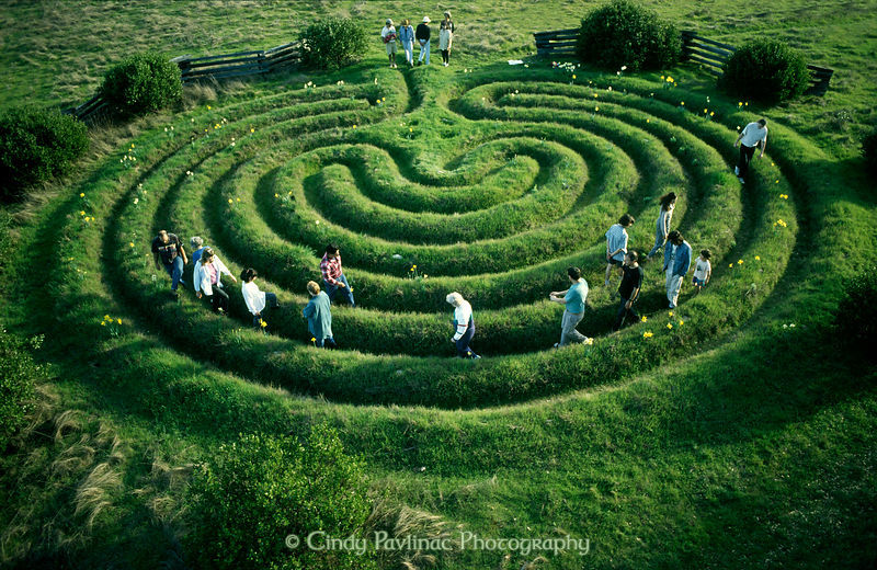 crete labyrinth visit