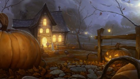 halloween-autumn-art-pumpkin-jack-o-lantern-garden