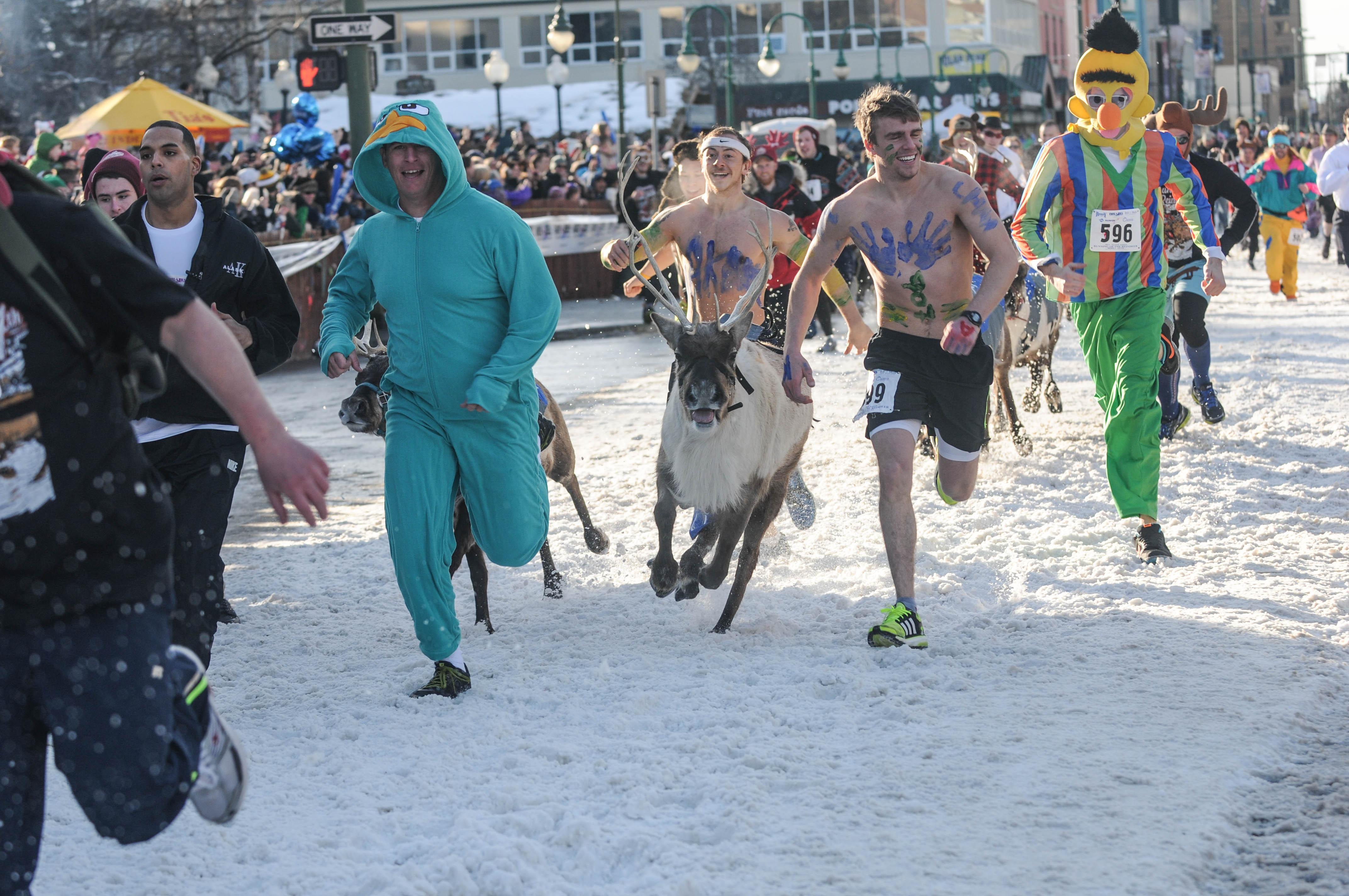Anchorage, Alaska’s 7th Annual Running of the Reindeer | Pagan Calendar