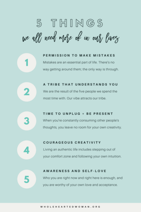 5-Things-We-All-Need-More-Of-In-Our-Lives-Chart | The Prosperity Project
